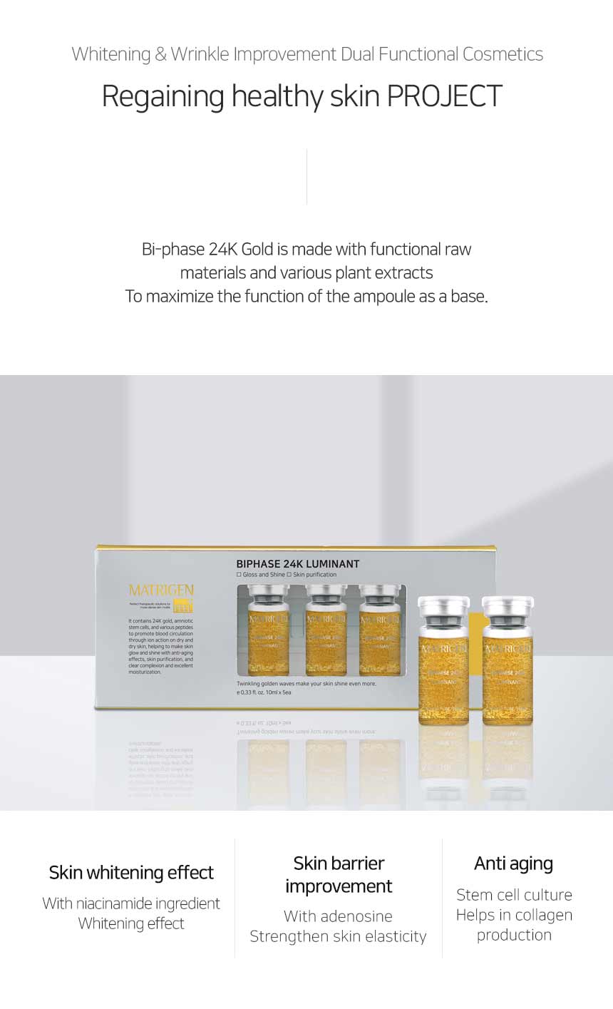 Bi Phase 24K Gold Ampoule