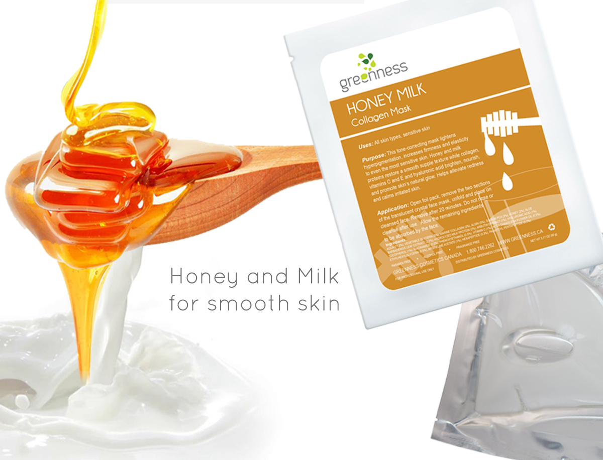 Honey Milk Collagen Mask