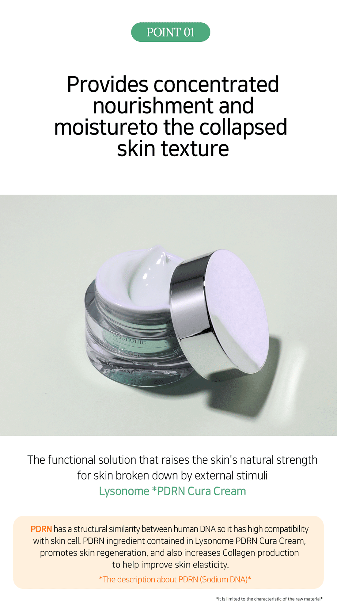Lysonome PDRN Cura Cream