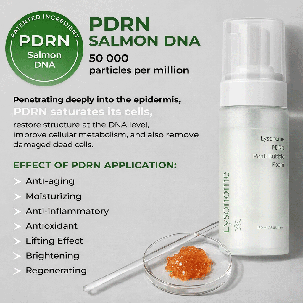 Lysonome PDRN Peak Bubble Foam