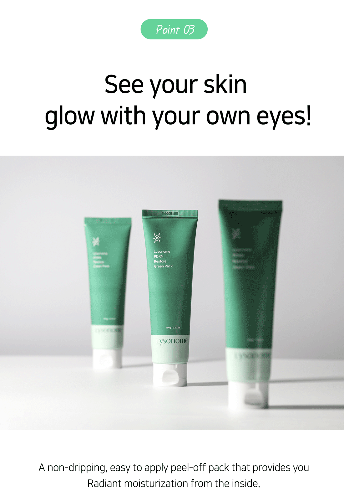 Lysonome PDRN Restore Green Pack