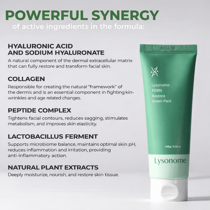Lysonome PDRN Restore Green Pack