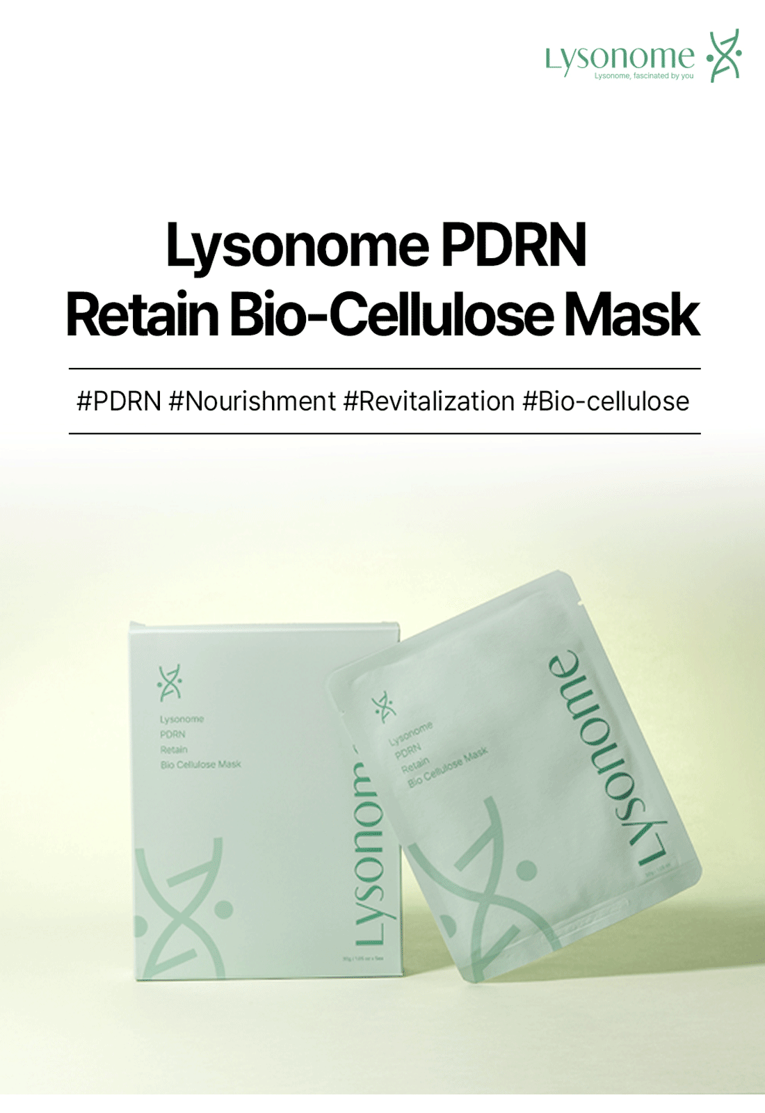 Lysonome PDRN Retain Bio-Cellulose Mask