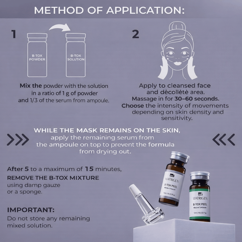Matrigen B-TOX Peel Treatment Professional