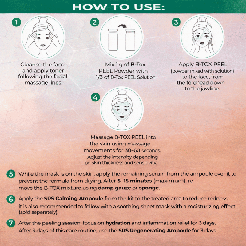 Matrigen B-TOX Peel Skin Renewal System